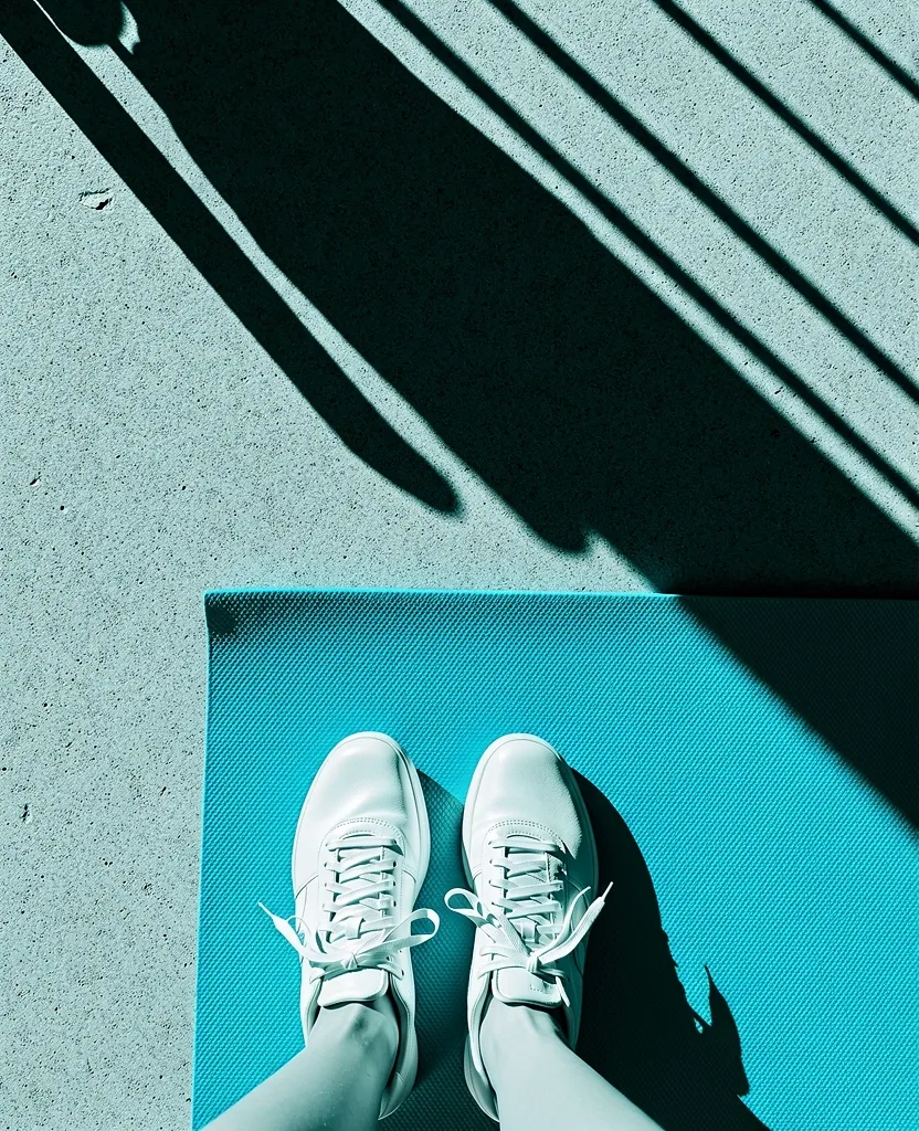 Morning light on concrete