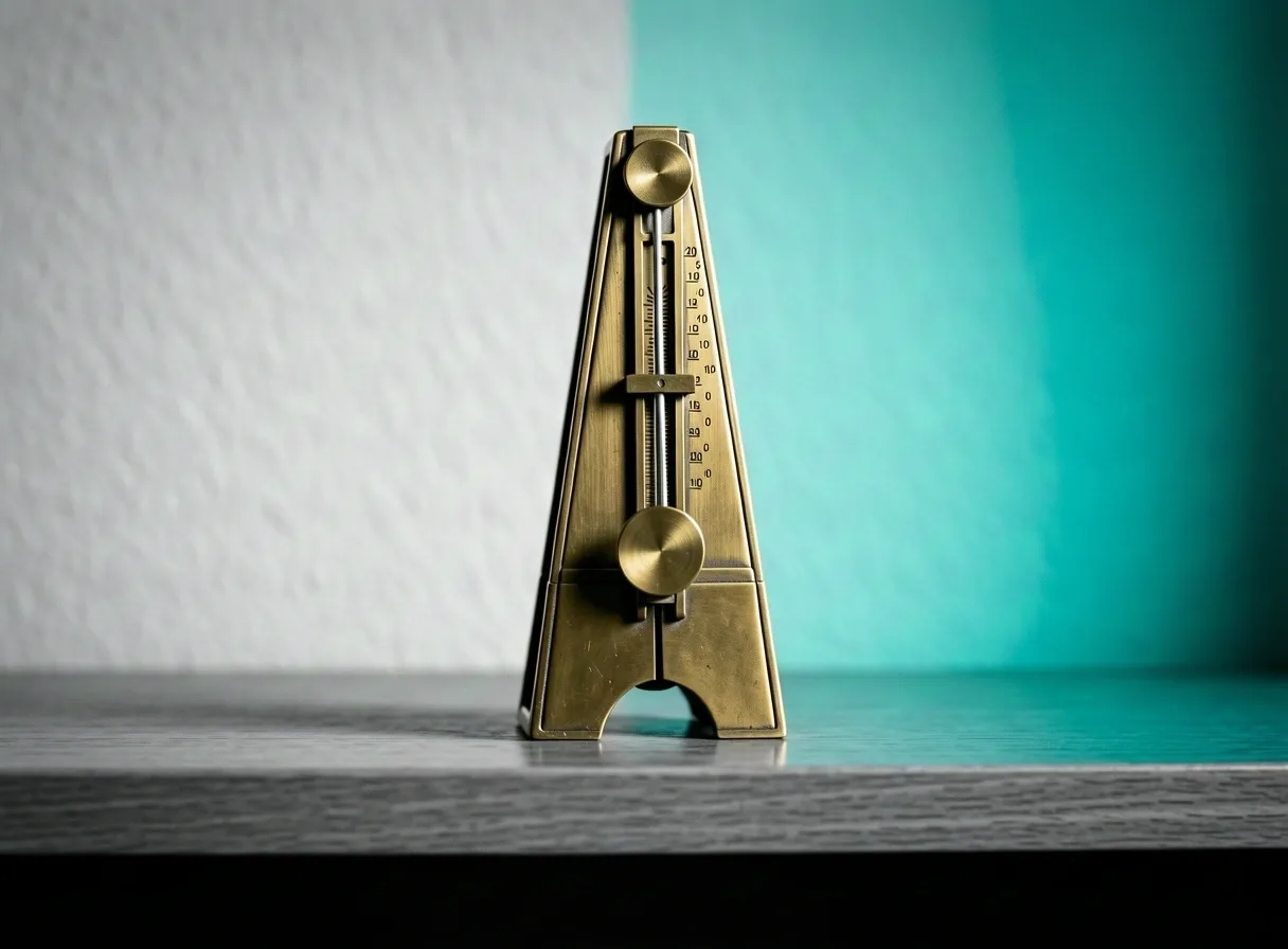 Precision mechanics representing rhythm